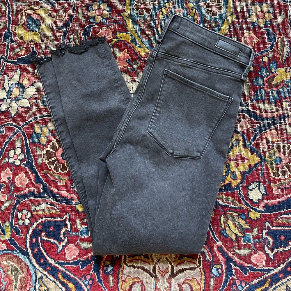 Abercrombie super skinny distressed jeans, size 29/8short